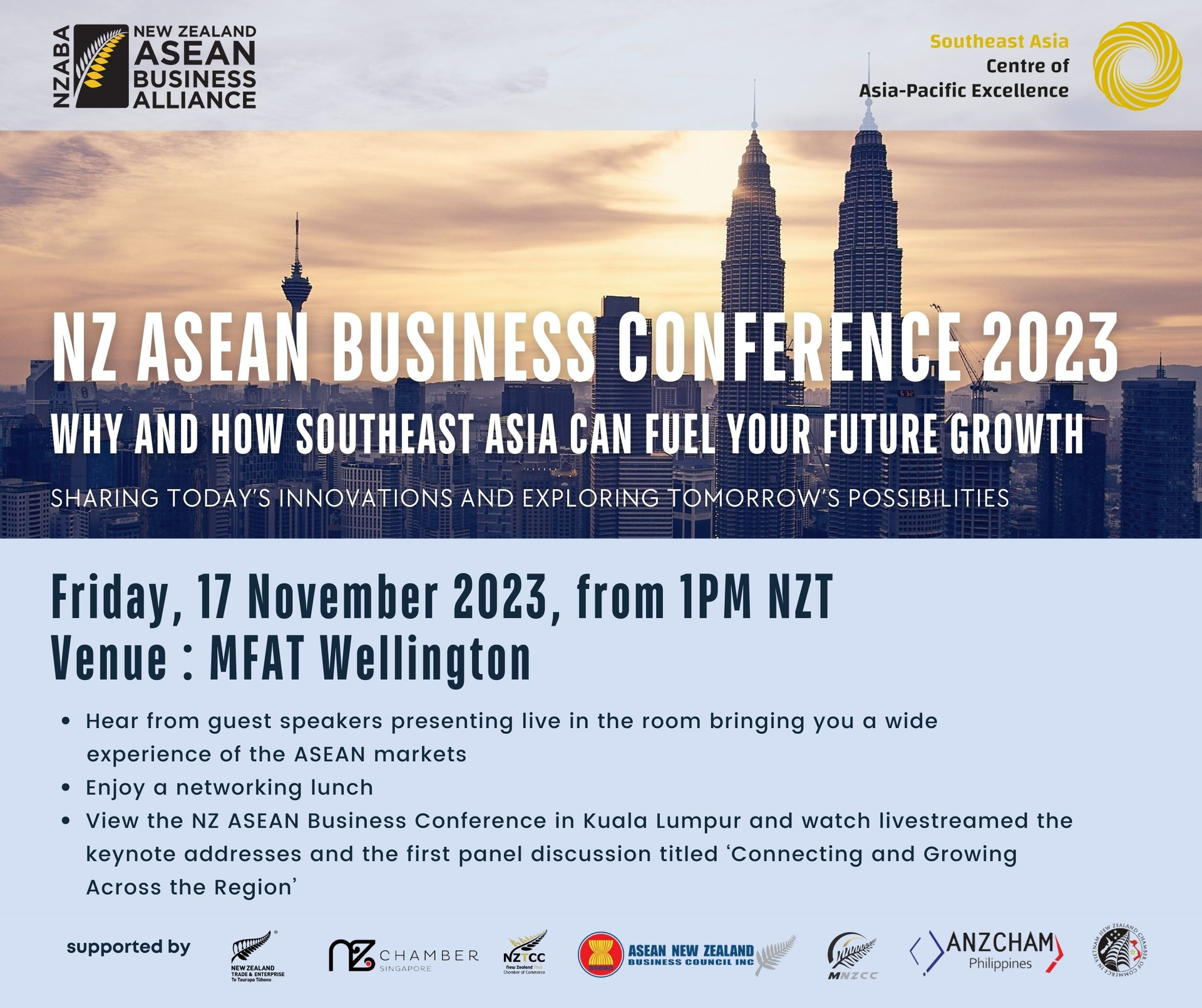 thumbnails NZ ASEAN Business Conference - Wellington Event