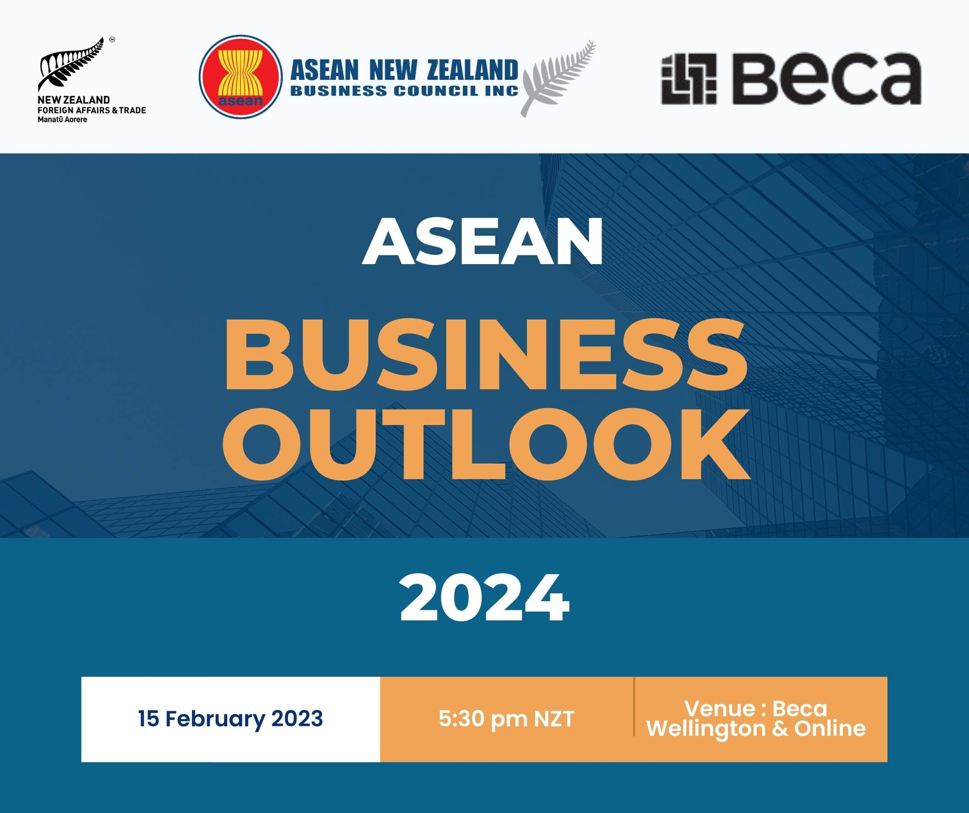 thumbnails ASEAN Business Outlook 2024 + Kickstarter (Online)